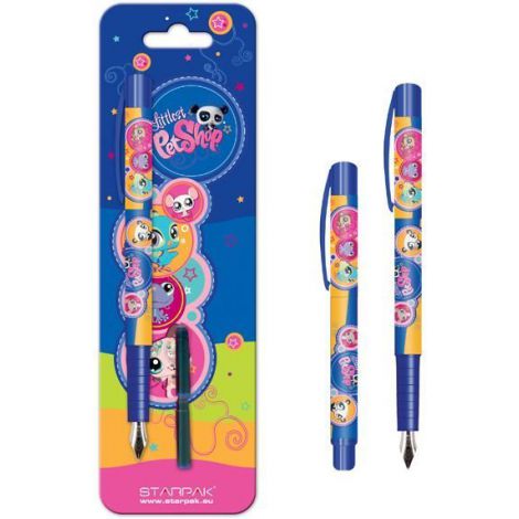 Pióro wieczne Starpak Littlest Pet Shop + 2 naboje